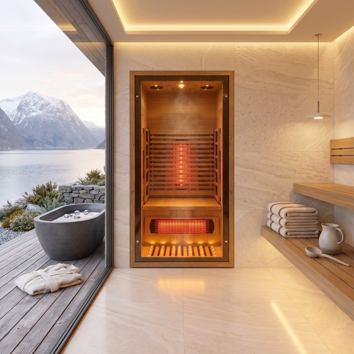 Corvo | 1-Person Infrared Sauna