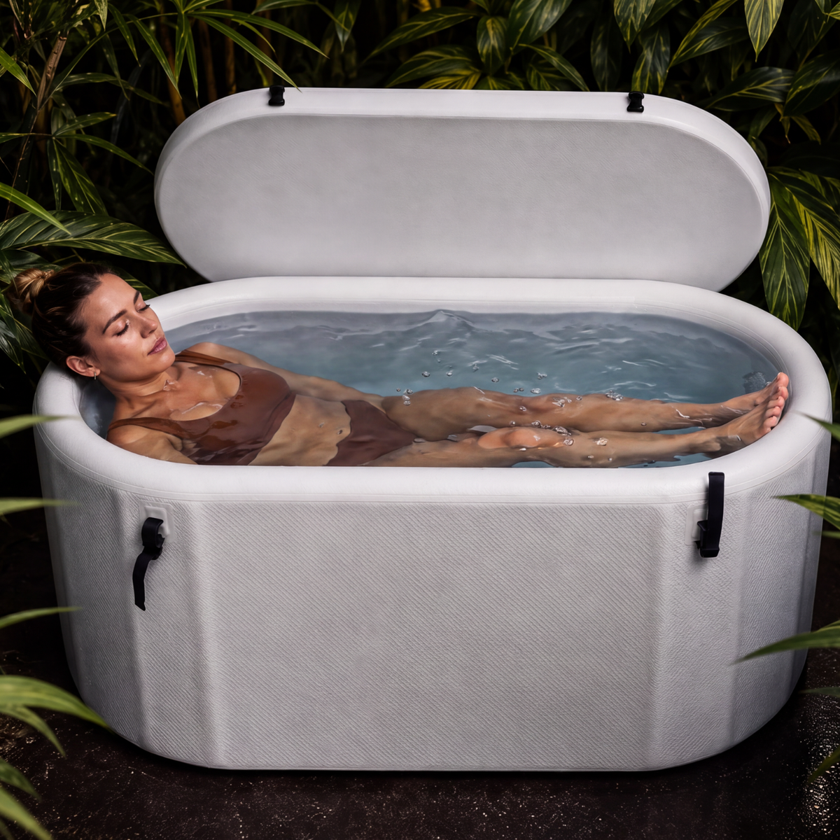 Maré | Inflatable Ice Bath with Lid